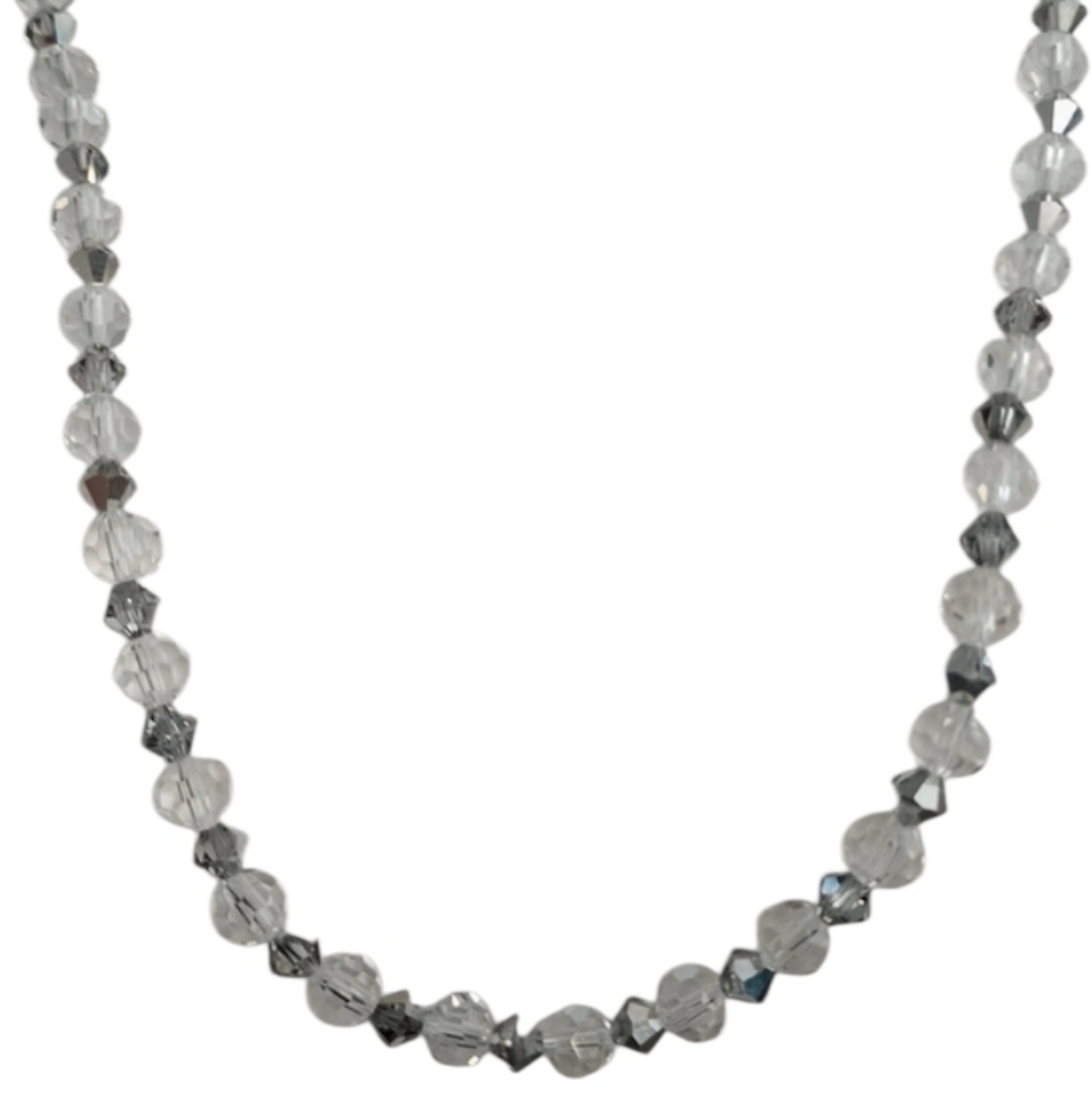 Crystal Necklace and Earring Set